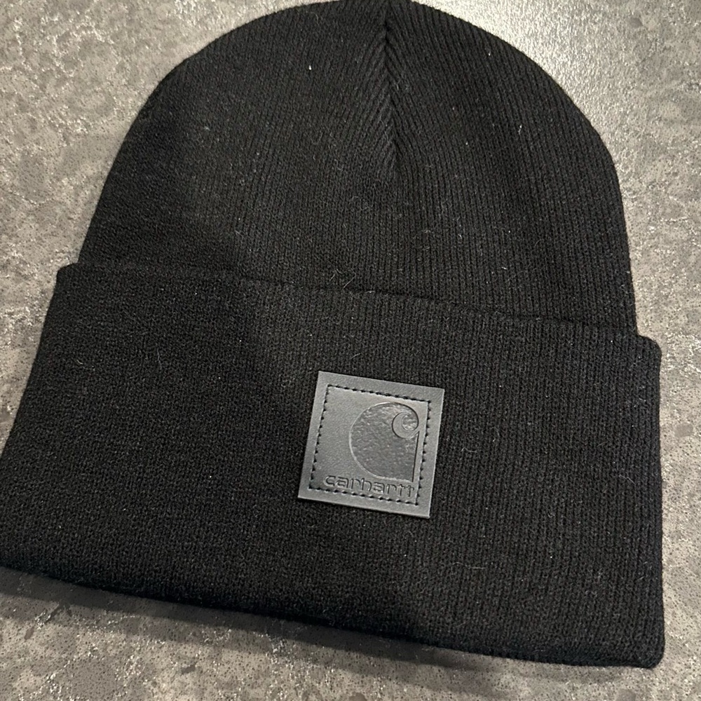 Carhartt Classic Black Knit Hat